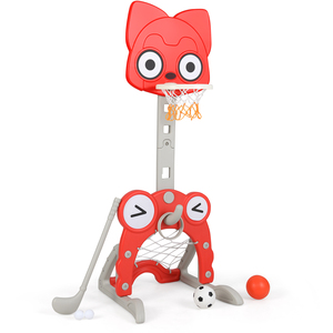 4-in-1 Toddler Basketball Hoop