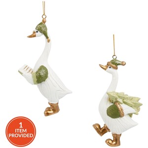 Hanging Goose Decoration