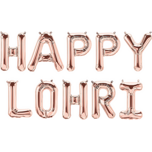 Happy Lohri Foil Balloons RG