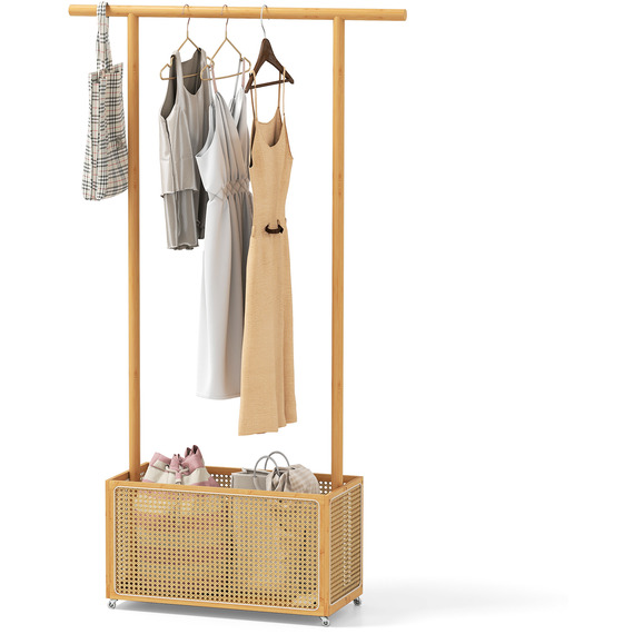Coat Hanger Stand with Wheel