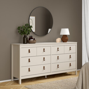 Barcelona 8 Drawer Double Dresser