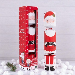 Jumbo Santa Family Christmas Cracker Hats Mottos Snap Large 17.5 Inch