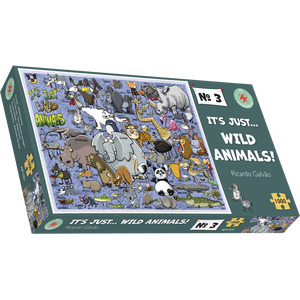 It's Just Wild Animals, Ricardo Galvao, 1000 Piece Jigsaw Puzzle