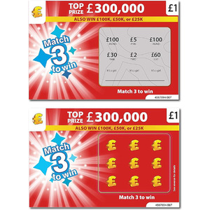 Click to see full view Set of 6 - It's a Girl Gender Reveal Scratch Cards