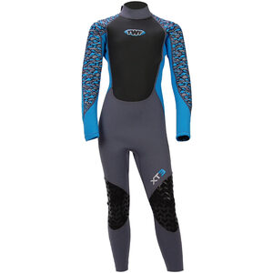 Blue Camouflage / 2-3 Years TWF XT3 3mm Kids Full Length Wetsuit shot 11218623