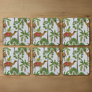 Camels  Palm Trees Coaster