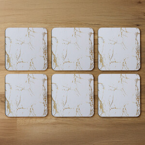 Golden Marble Designer Coaster