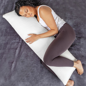 Aamira Long Full Body Cushion Pillow Shredded Memory Foam