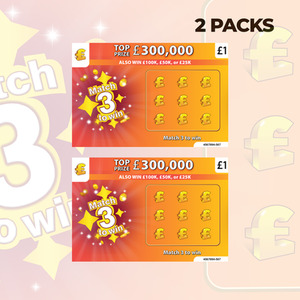 2 Pack Novelty Funny Joke Scratch Cards
