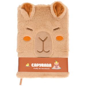 B5 Capybara Fluffy Notebook