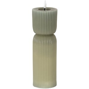 Luxe Collection Carved LED Candle Flameless Real Wax