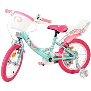 VOLARE Unicorn Green 61683 16-Inch Girls Children's Bike