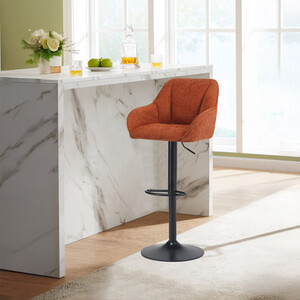 Burnt Orange Bar Stool