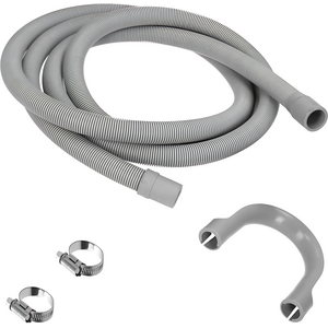 2 m Universal Drain Hose Extension Kit for Washing Machine, Dishwasher
