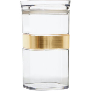 Gozo Square Stoarge Jar 1200ml