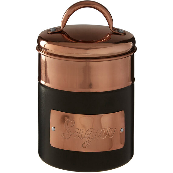 Prescott Charcoal And Copper Sugar Canister