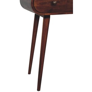 Solid Wood Chestnut London Arch Writing Desk