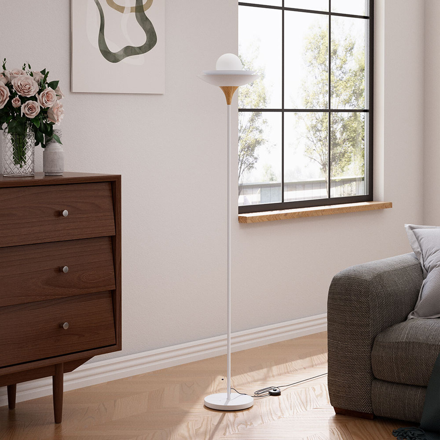 Image of Nordic Style Modern Floor Lamp Home&hellip;