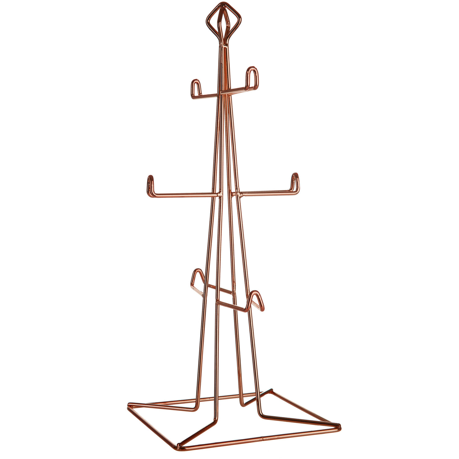 Vertex Copper Finish 6 Mug Tree - Gold