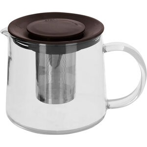 Fuso 1000ml Borosilicate Glass Teapot