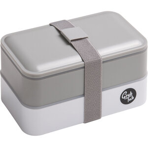 Grub Tub Grey Stackable Lunch Box