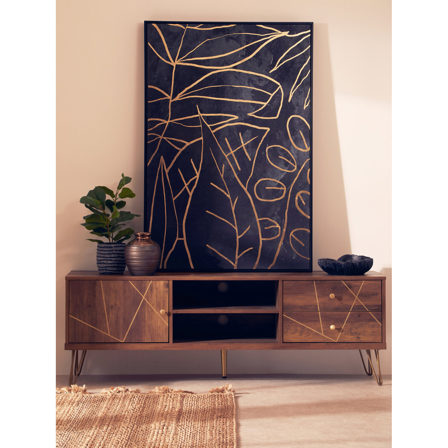 Flori Media Unit - Brown