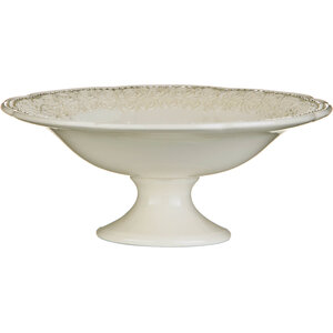 Georgia Footed Bowl with Diamante