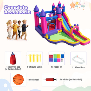 Inflatable Princess Themed Water Park