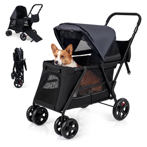 Foldable All-Terrain Pet Dog Stroller