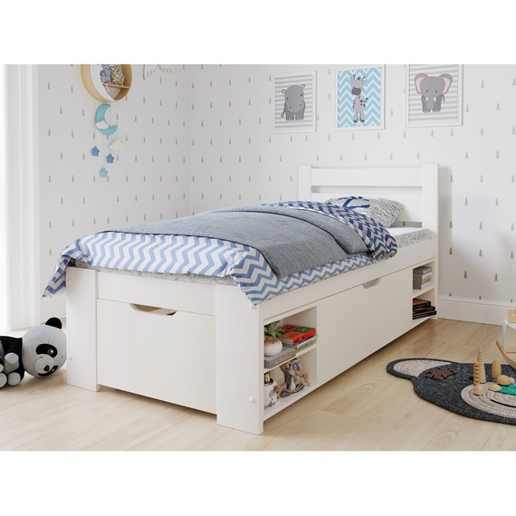Hansa Storage Bed White