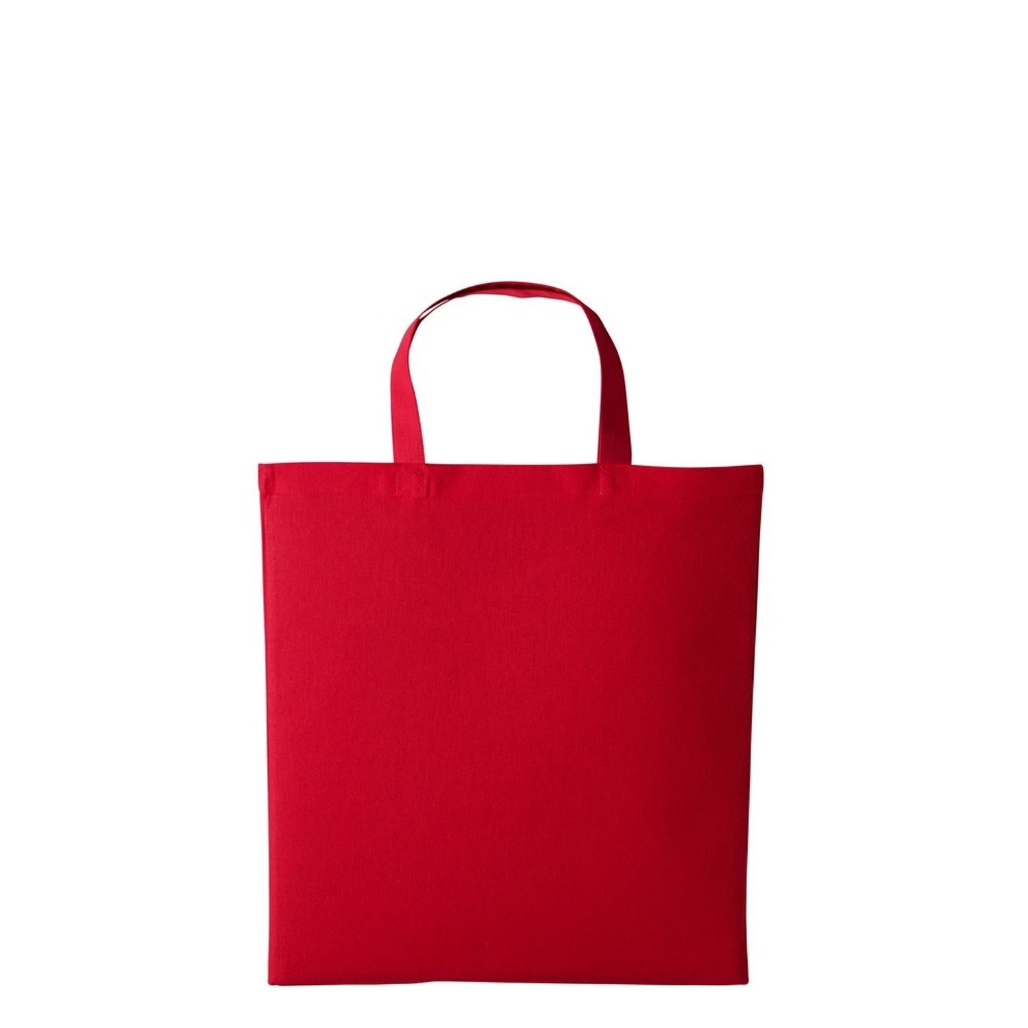 Nutshell Cotton Short Handle Shopper - Fire Red