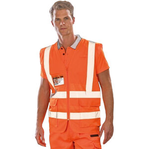 SAFE-GUARD By Result Unisex Adult Executive Safety Vest