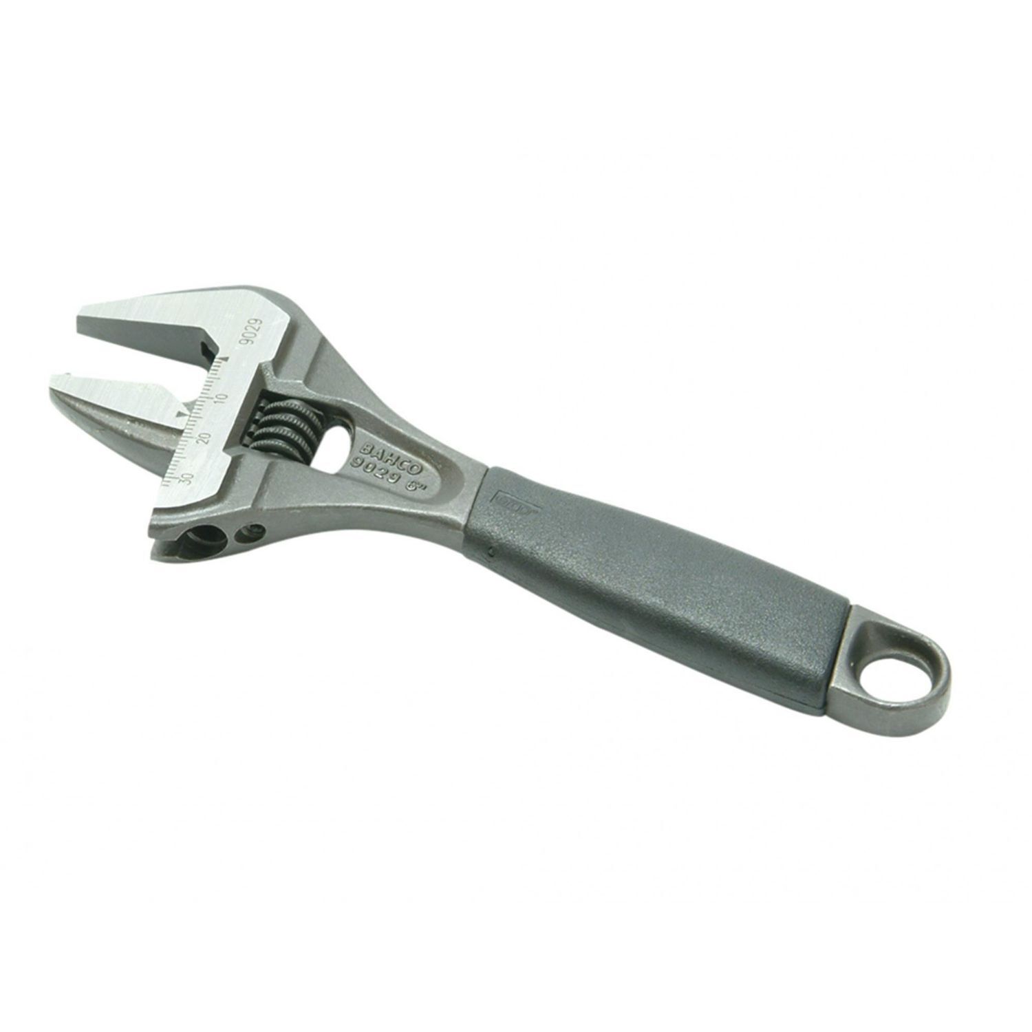 Bahco Ergo 90 Series Adjustable Wrench, Extra Wide Jaw - Multi Colour