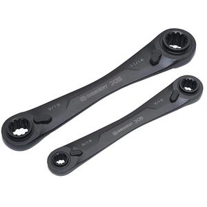 Crescent X6 Ratcheting Spanner Set 2 Piece