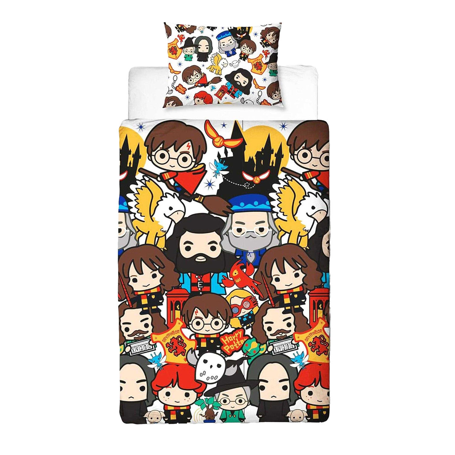 Harry Potter Charm Duvet Set - Multicoloured / Double