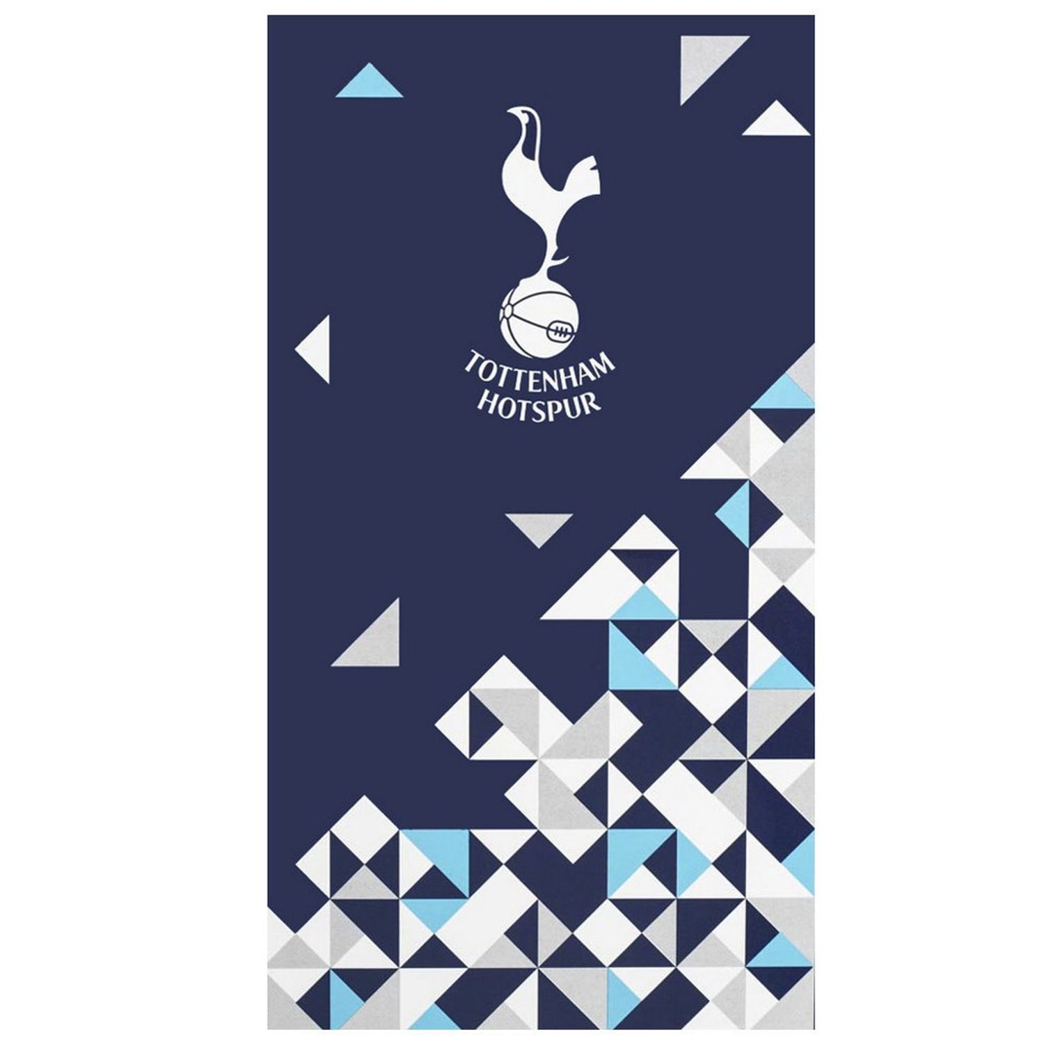 Tottenham Hotspur Fc Particle Beach Towel - Blue/White/Grey