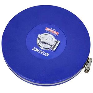 Faithfull Rounded Long Tape 50m/165ft (Width 13mm)