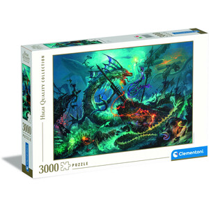 The Underwater Battle 3000 Piece Puzzle