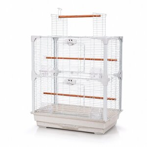 OpenSky Double-Door Top-Opening Bird Cage for Small Birds
