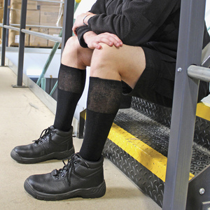 Mens Long Knee High Work Socks