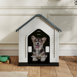 Lockable Plastic Indoor Outdoor Dog House