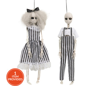 Hanging Skeleton Spooky Decoration