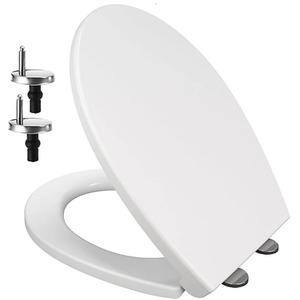 Soft Close Oval Toilet Seat with Quick Release