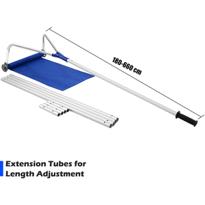 Aluminium Extendable Snow Shovel Rake Combo