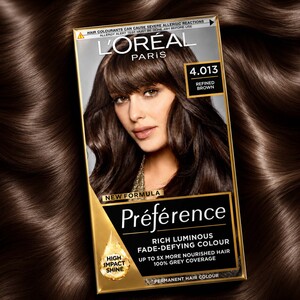 L'Oreal Paris Preference 4.013 Refined Brown Permanent Hair Dye