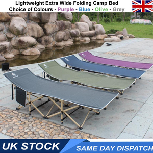 Lightweight Folding Camp Bed with Carry Case