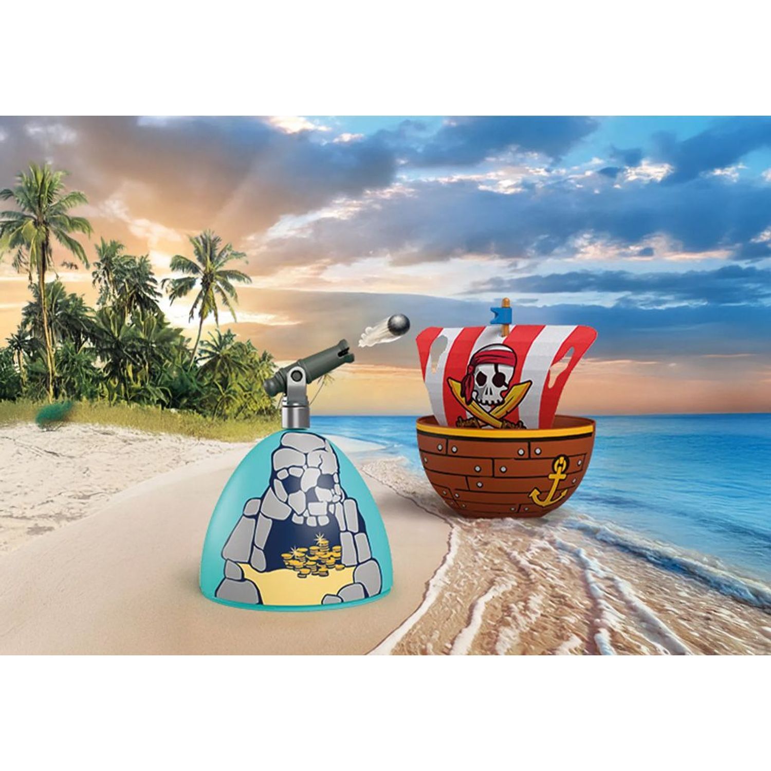 Pirates Gift Egg - Brown