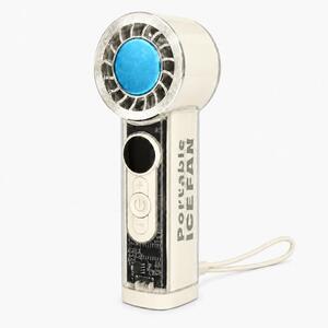 Portable Ice Cooling Handheld Fan 199 Speed USB Rechargeable