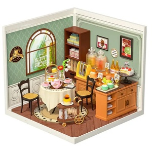 DIY Sweet Sips Tea Miniature Room Kit