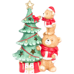 Bear Family Tree Ornament